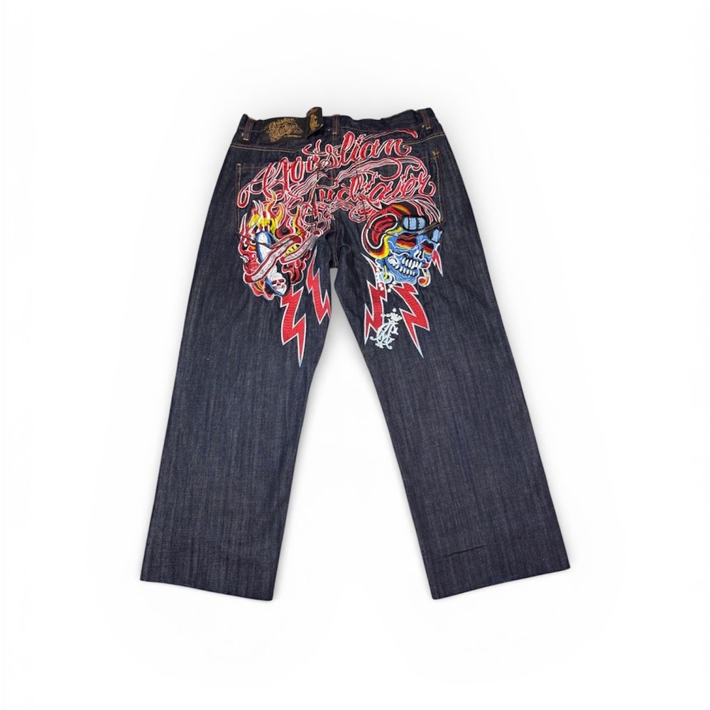 Coogi Embroidered Denim Jeans – Waist 36 / Length 39
